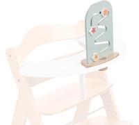 Plateau Avec Xylophone Bebe Play Music Pour Chaise Haute Bebe Alpha+ Et Beta+, Jouet En Bois Bebe (Certifié Fsc®) - Combinable Avec Le Play Tray, Matériau Recyclé - Zebra White