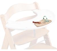 Plateau Avec Xylophone Bebe Play Music Pour Chaise Haute Bebe Alpha+ Et Beta+, Jouet En Bois Bebe (Certifié Fsc®) - Combinable Avec Le Play Tray, Matériau Recyclé - Zebra White