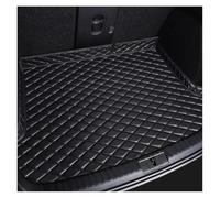 Plateau Bagages pour Hyundai H-1 pour Wagon pour Santafe pour Rohens pour Genesis Tapis De Coffre De Voiture Personnalisés en Cuir PU Tapis Tapis Coffre Voiture(Balck)