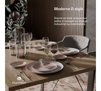 Plateau Bearsdon 120 x 80 cm pour cuisine et salle à manger | Bois stratifié robuste