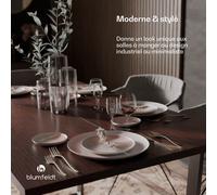 Plateau Bearsdon 140 x 80 cm pour cuisine et salle à manger | Contreplaqué robuste