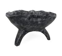 Plateau bois noir - décoration