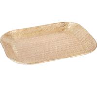 Plateau bougie Scandinave Janshir Or 28cm Angulaire
