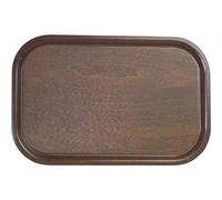 Plateau CAMBRO en bois pressé, antidérapant, carré, longueur : 630 mm, largeur : 400 mm