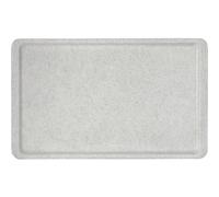 Plateau CAMBRO en fibre de verre, longueur : 530 mm, largeur : 325 mm, granit, moucheté