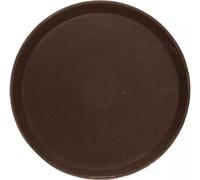 Plateau CAMBRO surface antidérapante en caoutchouc, rond, ø : 356 mm,