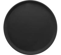 Plateau CAMBRO surface antidérapante en caoutchouc, rond, ø : 356 mm, noir
