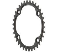 Plateau Campagnolo Super Record 4 branches 34T - Gris - BCD 112mm - Pour 11 vitesses - Aluminium