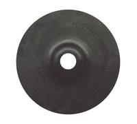 Plateau caoutchouc pour papiers abrasifs sur fibres. A utiliser avec écrou de serrage - Makita 743016-9