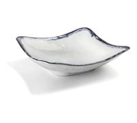 Plateau carrée en mélamine Lacor Sea Blanc 24x6,8 cm