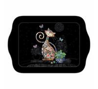 Plateau Chat Papillons Kiub Bug Art Jewels PM Noir 14x20,8x2,2 cm