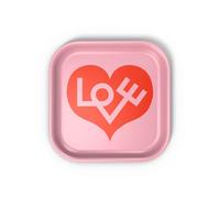 Vitra Plateau Classic Tray Love Heart rose LxPxH 28x28x2cm