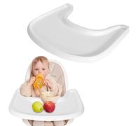 Plateau compatible avec chaise Stokke Tripp Trapp, accessoires de plateau pour tout-petits de 6 à 36 mois, set de table pour chaise haute Stokke