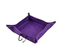 Plateau cosmétique pour commode | Plateau de maquillage pour commode | Plateau d'accessoires étanche | Coussin de bureau pliable isolé pour voyage, montres, téléphone, portefeuille, petits objets