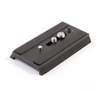 Plateau Coulissant à Libération Rapide ZCTL pour Manfrotto 501PL, 501, 503, 701 HDV RC5 MH055 M0-Q5 - Compatible avec Caméra (1/4"-20, 3/8", Vidéo) - Noir - Aluminium - Trépied - 1 Plaque