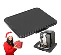 Plateau coulissant pour appareil de cuisine - Plateau coulissant pour machine à café avec roulettes sous l'armoire, organiseur de rangement extra large pour mixeur, friteuse à air, grille-pain