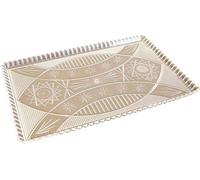 plateau cristal 22x14cm imitation verre PH