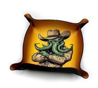 Plateau Cube pour Jeux de société et RPG - Cowboy-Cthulhu - 22 x 22 cm