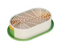 Plateau d' à Chat - Plateaux de Plantation, collation intérieure pour Chaton, Station d'alimentation pour Animaux de Compagnie, boîte de Culture, Mini Station de Culture d' à