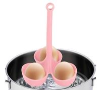 Plateau d'accessoires de cuisson des œufs : 3 grilles à vapeur avec compartiment pour bouillir dur, capsules de chasseurs pour micro-ondes, whiphames sécurité de cuisine | Outil de cuisine e