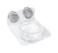 Plateau d'alimentation magnétique pour reptiles, station à ventouse, ensemble d'accessoires pour lézard gecko, caméléon, gecko, grenouille, terrarium, escalade, enrichissement de l'habitat