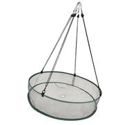 Plateau d'alimentation pour oiseaux de jardin résistant aux intempéries - Structure en filet renforcé - Plate-forme d'alimentation pour confinement de la nourriture - Bac à débris