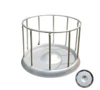 Plateau d'alimentation pour reptiles - Terres de terrarium en acier inoxydable - Distributeur d'animaux de compagnie antirouille - Alimentation pour dragon barbu - Accessoires d'habitat pour tortues