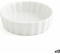 Plateau de Aperitivos Quid Gastro Fun Blanco Cerámica 10,5 x 3 cm (12 pièces) - Marque : Quid - EAN : 8414793468282