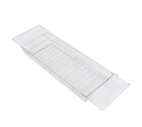 Plateau de Baignoire, Plateau de Bain Extensible pour Baignoire, Plateau de Baignoire Multifonctionnel en Plastique pour Bain de Luxe pour Livre, Vin, Accessoires de Salle de