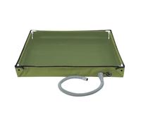 Plateau de bain pliable - Base de douche extérieure étanche | Bac de douche portable | Seau d'eau multifonction | Tapis fiable pour auvents de douche pour voyage, plage, bain, tente de bain, femme