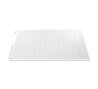 Plateau de bain pliable, étanche, facile à nettoyer, BLANC