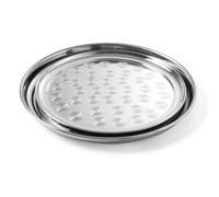 Plateau de banquet rond en acier, diamètre 30 cm - Hendi 480205