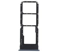 Plateau de boîtier de Plateau de Chariot générique Compatible avec Le Support de Carte Nano Vivo Y21 2021 / Y21S / Y21T Sim1+ SIM 2 + Slot Slide Boîtier de mémoire Micro SD Card (Bleu foncé)