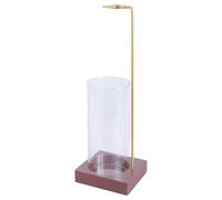 Plateau De Brûleurs D'encens avec Collecteur Cendres en Verre Amovible Bâton en Bois pour Chambre À Coucher Décorations Maison Brûleurs À Bois