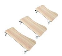 Plateau de bureau ergonomique extensible en bois, 7 couleurs, 55 x 25 cm, 65 x 25 cm, 75 x 25 cm, plateau pliable avec pince pour améliorer la posture et optimiser l'espace de bureau