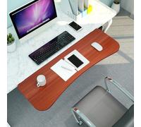 Plateau de bureau extensible ergonomique pliable idéal pour la maison, le bureau, l'étude, le travail et les jeux - Maximise l'efficacité de l'espace de travail