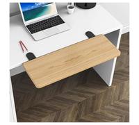 Plateau de bureau extensible pliable 64 x 24 cm Extension de bureau pour la maison, le bureau et les tables de salle à manger, sans perçage, gain de place, solution de rangement polyvalente