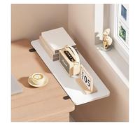 Plateau de bureau mural extensible pliable pour les petits espaces, idéal pour une utilisation au bureau, design non perforé, solution de rangement compacte