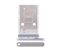Plateau De Carte SIM pour Samsung Galaxy Z Fold 7 SM-F966B F966 Plateau De Support À Double Emplacement SIM - Argent