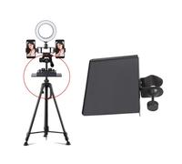 Plateau De Carte Son Avec Pince De Montage, Support De Microphone Pour Diffusion En Direct, Support De Microphone, Trépied De Téléphone, Accessoire D'instruments