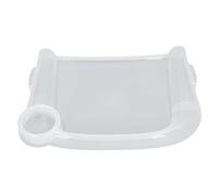 Plateau de Chaise de Table pour Nourrissons, Prenez le Clip sur L'alimentation sans Glissement avec des Crêtes Profondes Spacieuses Salle à Manger Robuste Construction Plastique