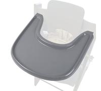 Plateau de chaise haute pour bébé compatible avec la chaise Stokke Tripp Trapp, avec surface lisse qui fournit des plaques d'aspiration avec plus de puissance d'aspiration
