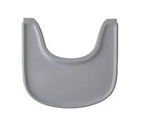 Plateau de chaise haute pour chaise Stokke Tripp Trapp - Plateau sur chaise haute - Set de table en polypropylène - Accessoires de chaise haute - 42 x 42 cm (blanc)