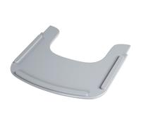 Plateau De Chaise Haute Sit Up Flex - Roba - Bois Laqué Taupe - Installation Et Nettoyage Facile Gris