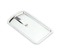 Lacor 68017 - Plateau de notes avec pince en acier inoxydable. 12x21,5 | Fabriqué en acier inoxydable de qualité alimentaire; haute résistance à la corrosion et usure quotidienne