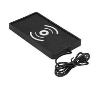 Plateau de Charge sans Fil, 10W 2100mA Chargeur sans Fil de Voiture en PVC antidérapant pour téléphone Portable Tapis de Charge Rapide Support de Tapis Portable Universel