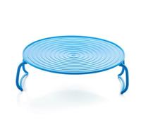 Plateau de chauffage alimentaire multifonctionnel, facile à utiliser, plaque de grille de chauffage adaptée au micro-ondes, étagère pour chauffage au micro-ondes