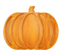 Plateau De Citrouille d'halloween, Plateau De Citrouille en Bois, Plateau De Fromage De Fête, Plateau De Service, Plateau De Dessert De Fruits Secs pour Maison Halloween