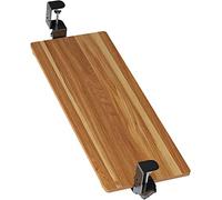 Plateau de clavier coulissant sous le bureau - Extension de bureau à clipser - Gain de place - Support de clavier réglable - 65 x 24,9 cm - Design ergonomique pour plus de confort