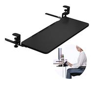 Plateau de Clavier Ergonomique Haut de Gamme, Extension de tiroir réglable en Hauteur pour Bureau, Plateforme de Clavier coulissante sous Bureau, Solution de Rangement de Clavier p